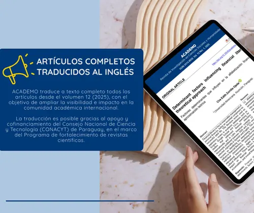 ACADEMO Traducción al inglés